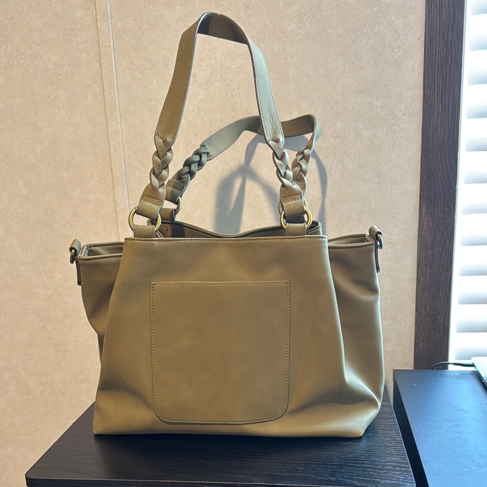 Stylish Tan Tote Bag